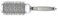 Long Barrel Ceramic + Ionic Thermal Hair Brush 3 Inch #0455, Silver