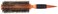 Long Barrel Nylon &amp; Boar Bristle Round Wood Hair Brush #4104 (Extra Large, 2 3/4 inch)