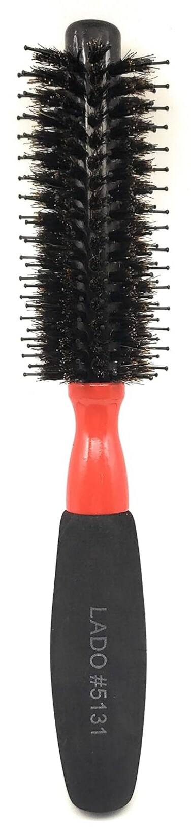 Boar &amp; Nylon Bristle - Lightweight - Aluminum Barrel - Round Hair Brush for Blow Drying 1.75 Inch - #5131