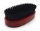 Firenze Pro Boar Bristle 9-Row Reinforced Oval Palm Wave Brush #9151 - Crimson