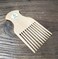 Hair/Beard Pick/Wooden Afro Pick Comb for Women and Men   Wood Afro Pick for Natural Black Hair