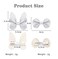 6Pcs/set Butterfly Hair Clips Soft Wave Grain PU with Alligator Clips Barrettes Hair Accessories for Baby Girls Kids Children Women(Butterfly Hair Clips)