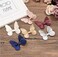6Pcs/set Butterfly Hair Clips Soft Wave Grain PU with Alligator Clips Barrettes Hair Accessories for Baby Girls Kids Children Women(Butterfly Hair Clips)