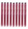 10Pcs/set Highlight Glitter Tinsel Hair Extensions Clip In - Colored Party Sparkling &amp; Shiny Hair Extensions - Multi-Colors Hair Streak Bling Hairpieces (Pink)