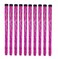 10Pcs/set Highlight Glitter Tinsel Hair Extensions Clip In - Colored Party Sparkling &amp; Shiny Hair Extensions - Multi-Colors Hair Streak Bling Hairpieces (Rose)