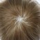 Ultra Thin Skin Mens Toupee Human Hair System 0.06mm Poly PU Wigs Toupee for Men Hair Pieces Black Brown Blonde Gray Hair Replacement Hairpieces for Men 8X10"-90% Light Density, 20# Light Ash Blonde