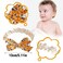 Baby Headbands - Daisy Flower Bow Nylon Lace Boho Crown Wreath Elastic Hair Band Hair Accessories for Newborn Infant Toddler