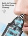 MANSPOT Nose &amp; Ear Hair Trimmer for Men, 10000-RPM Electric Nose Trimmer for Men with Vacuum Cleaning System, IPX7 Waterproof, USB-C Charge, 90min Runtime,Magnetic Detachable Blade Head,Easy to Clean