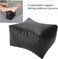BTIHCEUOT Nail Hand Rest, Nail Arm Rest Nail Art Table Hand &amp; Foot Pillow Soft PU Arm Rest Salon Manicure for Nail Techs Use (Black)