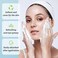 2 Pack Aloe Vera Facial Cleanser and Face Wash Set, Hydrating Facial Foam Cleanser with Brush, Deep Cleasing Daily Face Cleanser Long Lasting Oil Control Moisturizing Face Wash for Men and Women