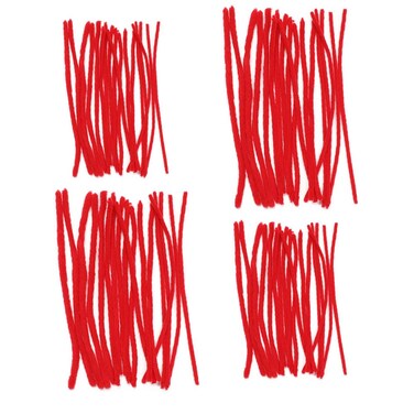 80 Pack Hair Perm Rods Set Hair Rollers Natural Long Short Hair Cold Wave Rods Hair Curling Rods Perming Rods Felt Fabric Rod for Hairdressing Styling DIY Rolling Curl Pattern 4 Sizes