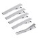 50 Pieces 5.6cm / 2.2inch Alligator Hair Clip Flat Top with Teeth for Arts &amp; Crafts Projects, Hair Care (2.2inch(56mm) 50pcs)