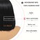 Bob Headband Wigs For Black Women Human Hair Glueless Wig Short Straight Bob Wigs Ready to Go Human Hair for Black Women Natural Color 12 Inch 180% Density（1B,12 Inch）