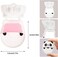 1Pc Cute Panda Portable Soap Sheets,Mini Travel Soap Paper Sheets Disposable Water Soluble Hand Washing Bath Scented Paper Soap for Outdoor Foaming Paper Travel,Soap Shampoo,Personal Care