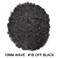 Hair Units for Black Men Afro Toupee Man Weave Units Brazilian Human Hair Systems Injected Pu Skin Kinky Curly African American Mens Toupee1B# OFF BLACK-10mm Afro wave
