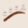 Volition Beauty Mission Brows - Eyebrow Replacement/Eyebrow Wig   Realistic, Long-lasting, Mink-free   Light Brown