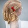 Cute Hair Clips Set for Girls - 6 Pcs Alligator Clips Bows Barrettes Holiday Hair Pins,Ideal Hair Accessories Set,Perfect Gifts for Baby,Toddlers(Christmas-A)