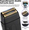 Professional Reciprocating Electric Shaver for Men, Cordless Beard Trimmer &amp; Bald Head Precision Trimmer, Foil Shaving and Men's Facial Grooming Tool with LED, Gifts for Men