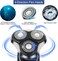 Electric Shaver for Men, Cordless Rechargeable Rotary Shaver, IPX6 Waterproof Wet &amp; Dry Electric Razor with Led Display