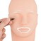 Mapping Paste, 20g/0.7oz Mapping Brow Paste for Eyebrow and Lips Measuring, Brow Contour Paste for PMU Microblading Supplies and Eyebrows Design Marking (White)