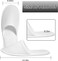 30 Pairs disposable slippers for guests, spa slippers Bulk hotel slippers disposable house slippers for guest Bulk slippers travel(US Men Size 10, Women 11)