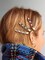 Christmas Snowflake Hair Clips Crystal Winter Snowflake Flower Alligator Hairpin Hair Accessories for Women Girls Holiday Parties Gift Multicolor