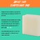 Sea Weed Solid Conditioner Bar for All Type Hair, Soothing Formulation Reduces Irritation and Moisturises the Scalp. Bring a New Fluffy Feel.