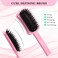 Curl Defining Brush Pink, Volume Brush for Curly Hair, Curly Hair Brush Defining, Shaping and Styling Women's Curls