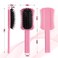Curl Defining Brush Pink, Volume Brush for Curly Hair, Curly Hair Brush Defining, Shaping and Styling Women's Curls