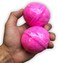 Crusty Clam Bath Bombs - Funny Giant Clam Design - XL Bath Fizzers for Women - XL Pink Bath Balls, Handcrafted, Made in America, 2 pk
