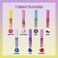 Townley Girl Disney Encanto 7 PK Kids Lip Gloss Set   Vegan Girls Makeup for Ages 3