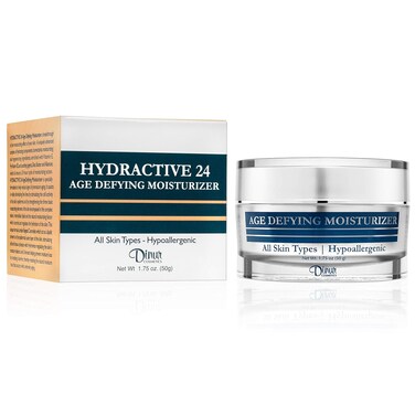 Hydractive 24 Age Defying Moisturizer Hydrating Looks Younger Smoother &amp; Lucent Improves Skin Elasticity Uniformity 1.75 ounces/50 grams