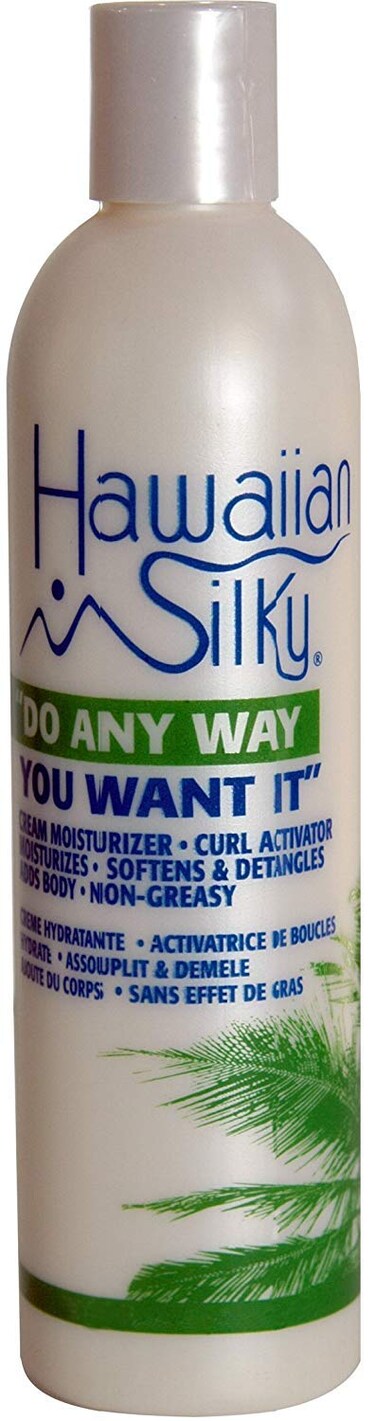 Hawaiian Silky Hawaiian silky cream activator do any way you want it 8 fluid ounce, White, 8 Fl Ounce