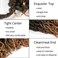 Faux Locs Crochet Hair - 12 Inch Dread Crochet Locs (6 Packs, 20 Roots/Pack) #T1B/27