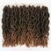 Faux Locs Crochet Hair - 12 Inch Dread Crochet Locs (6 Packs, 20 Roots/Pack) #T1B/27