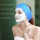 128 Pieces Disposable Spa Facial Headbands Stretch Non-Woven Facial Headband Soft Skin Care Hair Band with Convenient Closure for Women Girls Salons Esthetician Supplies, Blue Large