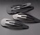 30,60 80 Pack Black 2 Inch Women Metal Snap Hair Clips Accessories No Slip Hair Barrettes Girls Women Hair Accessories (Black 50PCS)
