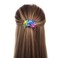2 Pieces Scrunchies Rainbow Hair Scrunchies, Elastic Hair Bands Scrunchy, Colorful Hair Ties Ropes for Women Girls Gymnastics Birthday Party Favors