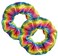 2 Pieces Scrunchies Rainbow Hair Scrunchies, Elastic Hair Bands Scrunchy, Colorful Hair Ties Ropes for Women Girls Gymnastics Birthday Party Favors