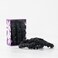Mulberry Park Silks 100% Pure Silk Scrunchies, 3 Pack - Prevents Frizz, Reduces Breakage, Gentle On All Hair Types, Hair Accessories (Black, Small (Pack of 3))
