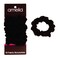 Amelia Beauty Jersey Scrunchy   Medium Black Scrunchies   2.5in Diameter   Gentle on Hair &amp; Strong Hold   No Snag, Dents or Creases  10 Pack