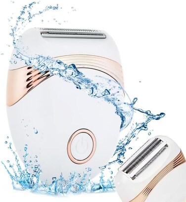 Electric Shaver for Women Face, Facial Hair Removal, Wet/Dry Electric Razor Bikini Trimmer for Arms,Legs,Face,Underarm (White)