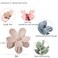 Flower Hair Clips 8PCS, Large Claw Clips for Women Girls Thick Thin Hair, Strong Hold Nonslip Big Dasiy Jaw Clamps Matte Hair Accessories 8 Colors