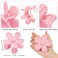 Flower Hair Clips 8PCS, Large Claw Clips for Women Girls Thick Thin Hair, Strong Hold Nonslip Big Dasiy Jaw Clamps Matte Hair Accessories 8 Colors