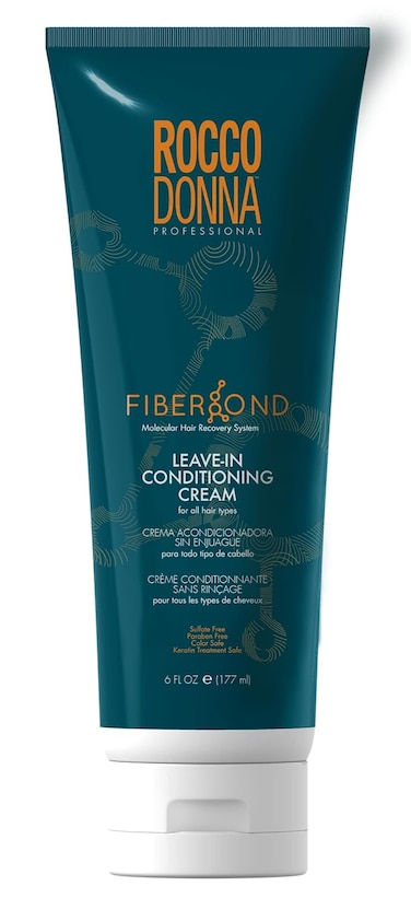 Rocco Donna Fiberbond Leave-in Conditioning Cream   Molecular Hair Recovery System 6 oz.