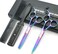 5.5 Inches Hair Scissors with Thinning Comb Hair Cutting Shears Thinning Shears set for Professional and Personal (Rainbow)