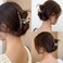 Hair Clips Tortoiseshell Claw Cellulose Acetate Jaw Clip Celluloid French Design 4.2'' Hair Barrettes Grip Leopard Print Clamps for Women Ladies Mother (3 Pack)