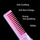 FA FIGHTART Rechargeable Mini Hair Straightener Cordless Heating Comb Iron LCD Display USB Portable Travel Heat Brush