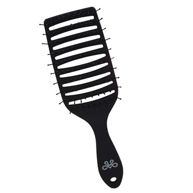 Milano Collection Women's &amp; Men's Wet &amp; Dry Detangler Brush For Styling Wigs &amp; Curly, Straight or Wavy Natural Hair, Gentle Detangling Hair Brushes wide bristle design untangles hair like a Pro