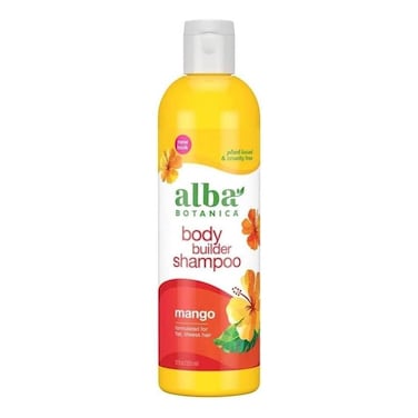 Alba Botanica Body Builder Shampoo, Mango, 12 Oz